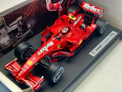 Hot Wheels 1/43 F1 K.ライコネン　F2008 Hot Wheels Racing 1/43 Ferrari F2008 Kimi Raikkonen #1