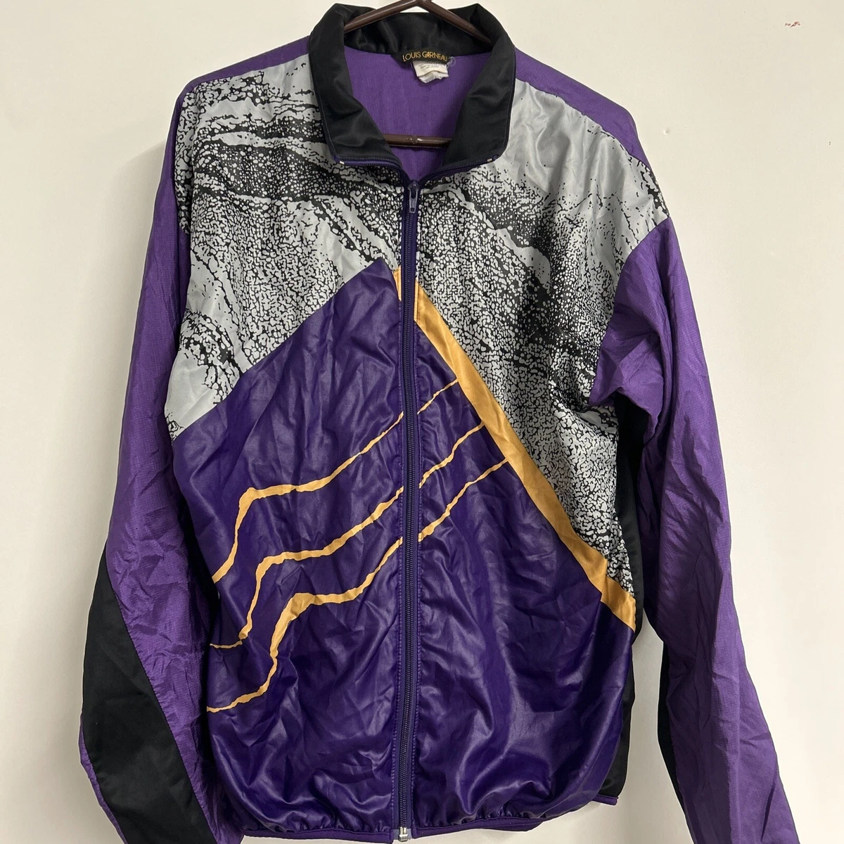 Veste Cyclisme Rétro Louis Garneau – Homme Taille S – Violette – Occasion