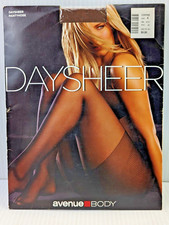 Pantyhose Avenue body Daysheer Coffee Size A Small Cotton Gusset Sheer