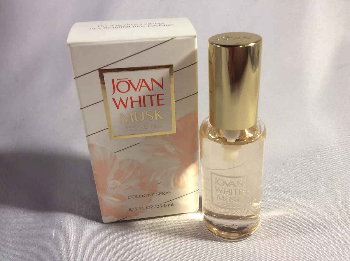 Jovan white online musk cologne spray