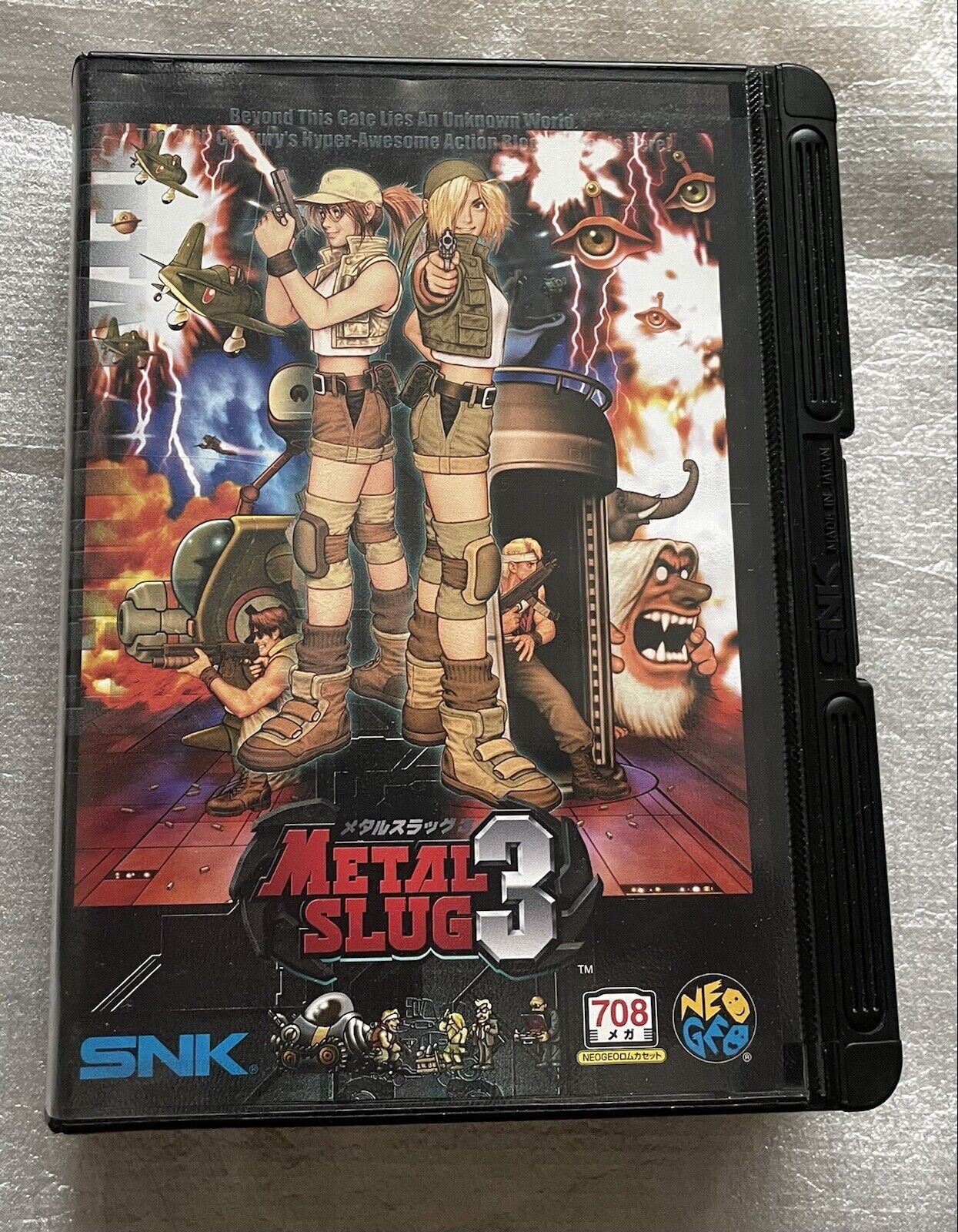 METAL SLUG 3  - AES  JP - 100 % Legit - Original - No Convert - PCB PHOTO -