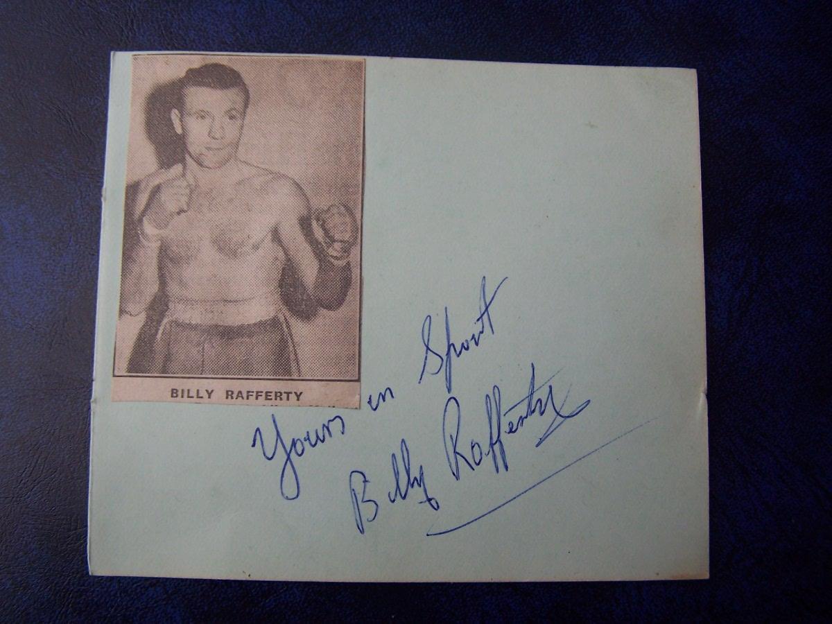 Billy Rafferty Image Boxing Image