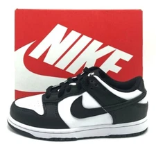 *NEW* Pre-School Kids Nike Dunk Low (PS) White/Black (CW1588 100)