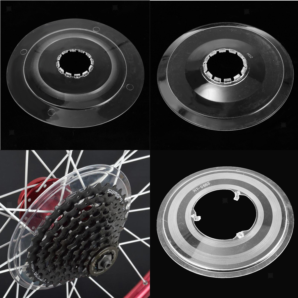 Bicycle Bike Wheel Spoke Protector Guard Cassette Freewheel Protection