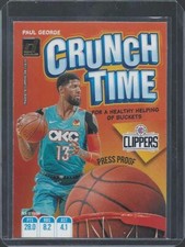 PAUL GEORGE 2019-20 DONRUSS CRUNCH TIME PRESS PROOF GOLD SP #1