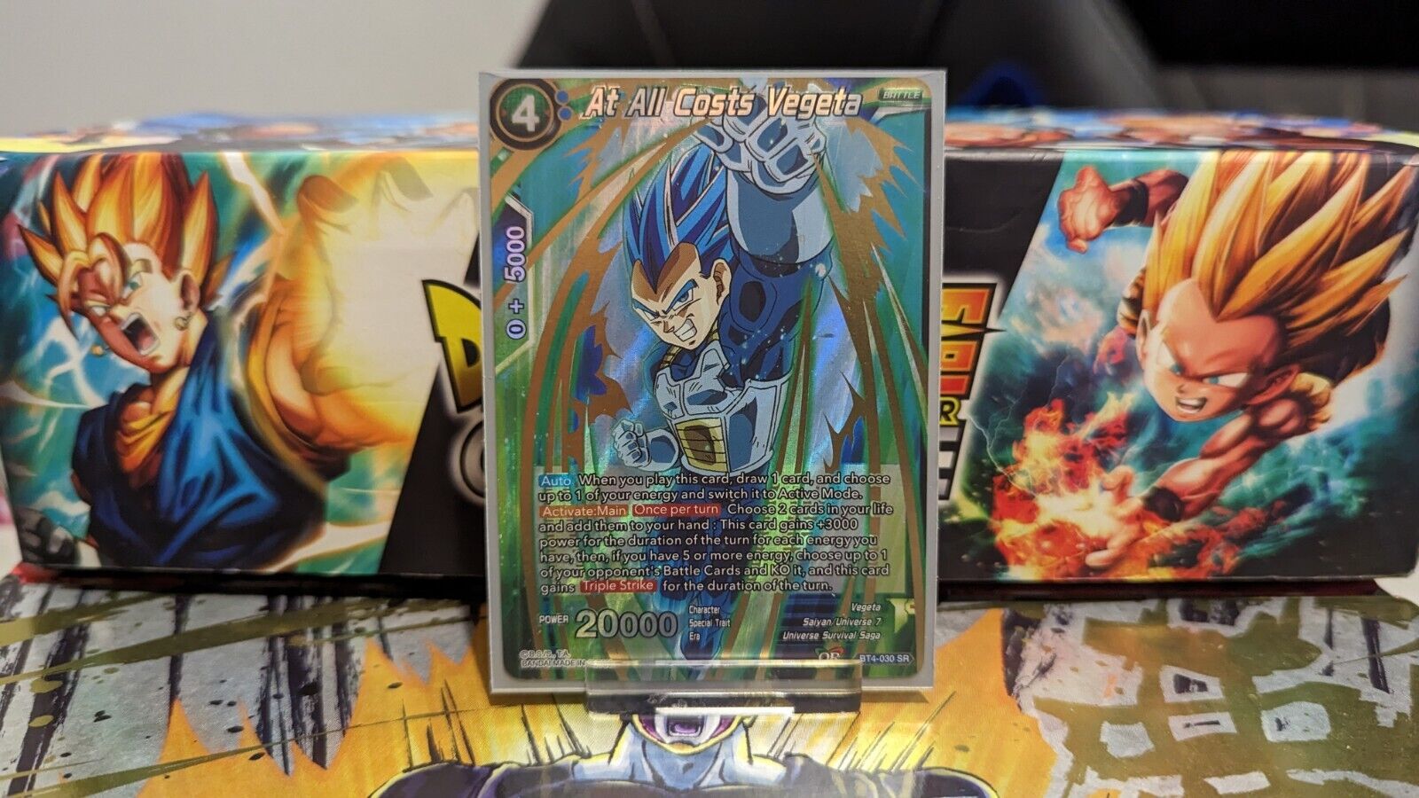 Dragon Ball Super Card Game Vegito, Unison of Might BT10-003 SR Super Rare