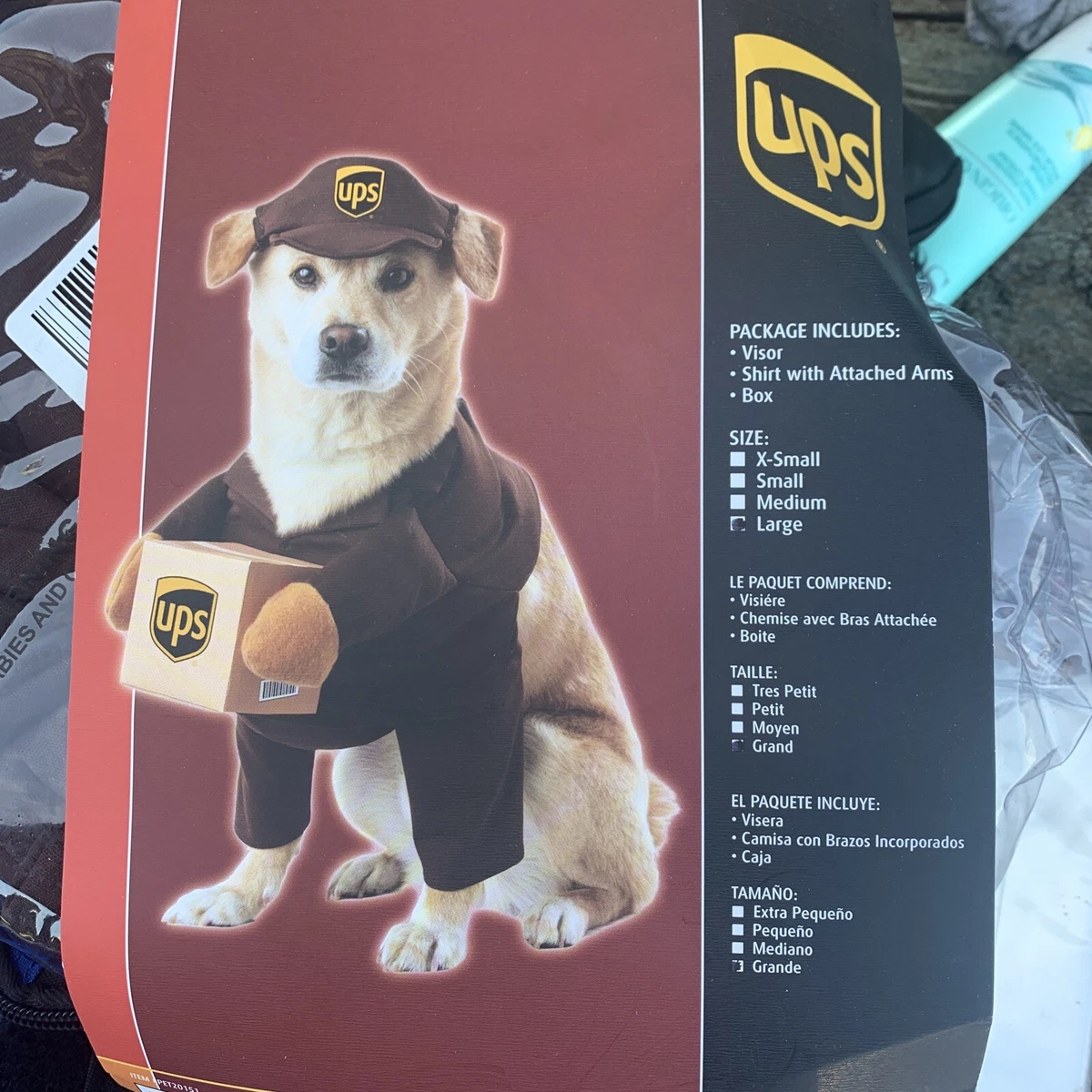 Ups Delivery Man Costume