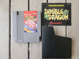 Double Dragon: with Manual and Sleeve (Nintendo, NES, 1988) Authentic!