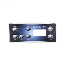 Balboa Spa Control Overlay Decal Standard Digital/VL701S 10430