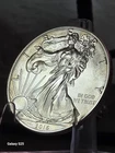 2016 1 Oz Silver American Eagle BU Light Toning