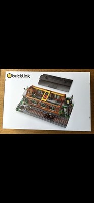 Lego Zug Bricklink Old Train Engine Shed Alter Lokschuppen 910033