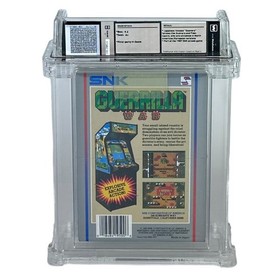 New NES Guerilla War WATA 9.2 Factory Sealed 1989 Graded Nintendo game