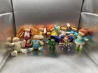 Vintage Lot Of 10 Cabbage Patch Kids PVC Mini Some Posable Figurines 1980’s