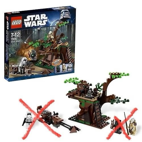 LEGO Star Wars 7956 Ewok Attack, photo 1 sur 4