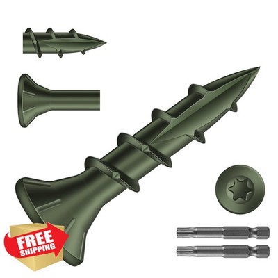 SG TZH #8x3/4'' Deck Screws Green 4lb