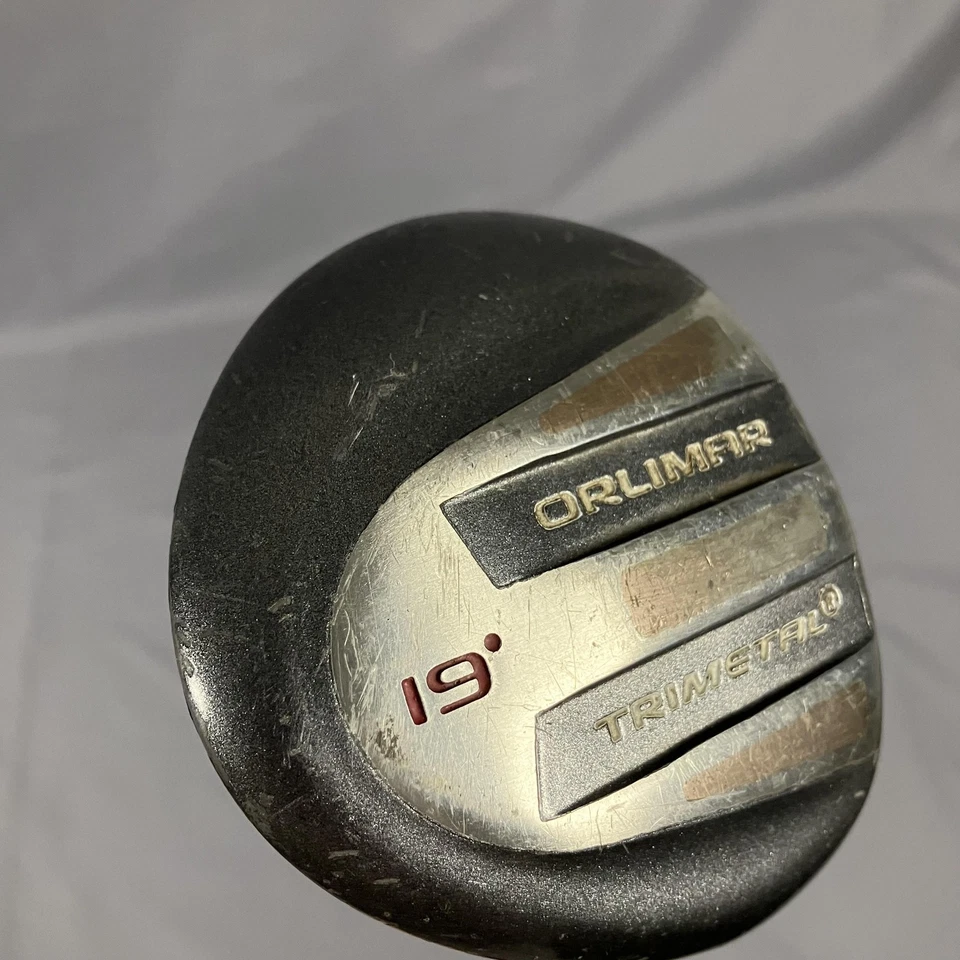 Club de golf vintage Orlimar trimetal 19° madera de calle bimatrx eje rígido flexible Foto 2 de 4