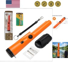 Metal Detector Pinpointer - Waterproof Handheld Pin Pointer Wand - Search Tre...