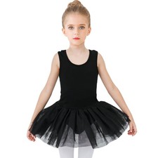 Dance Pre-Owned Leotard Tutu Dress Small Child 4/5 Stelle Tank Cotton Ballet Tap