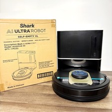 Shark AV2501AE X3 AI Ultra Robot Self Empty XL Vacuum Black