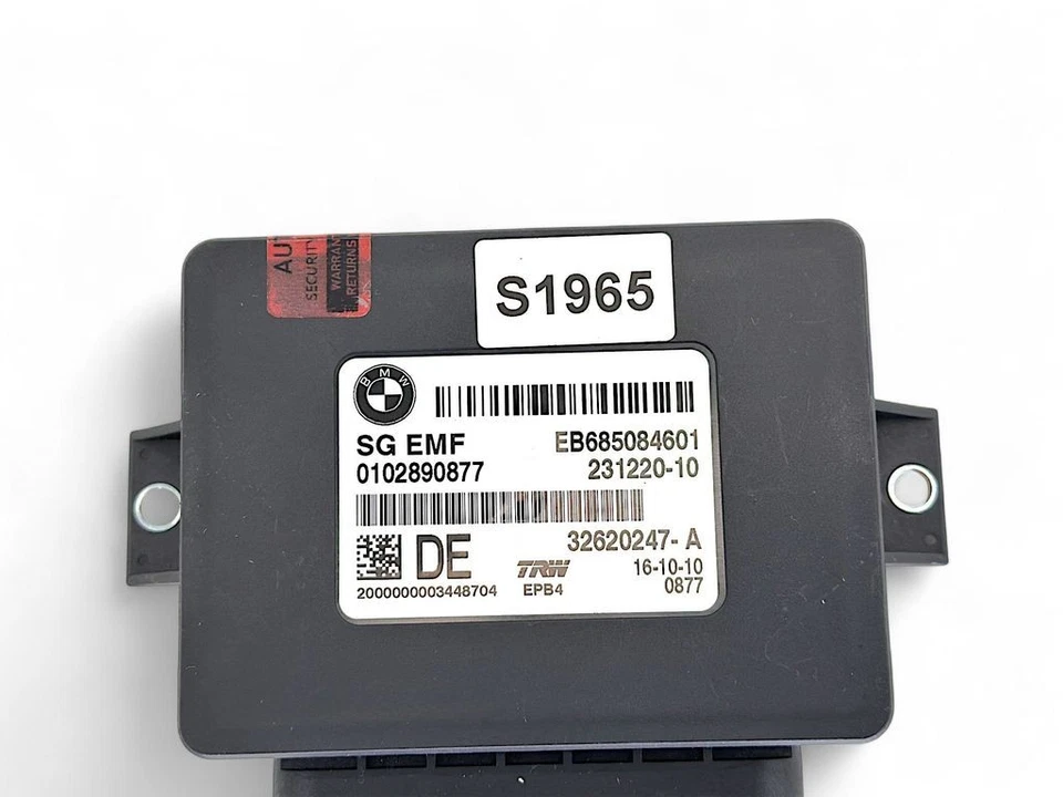 Modulo comando freno a mano BMW 5 F10 F11 2010 6850846 TSL5053 - Immagine 3 di 4