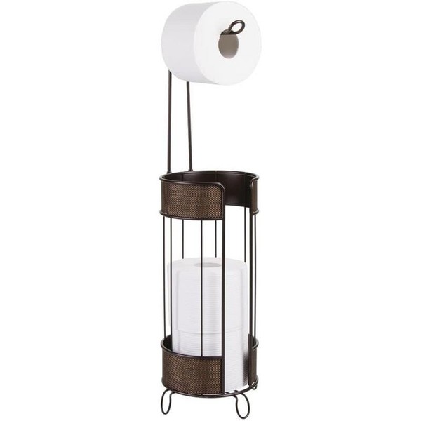 Toilettenpapierhalter Stehend Klopapierhalter Mdesign Bronze Stand Rollenhalter-image