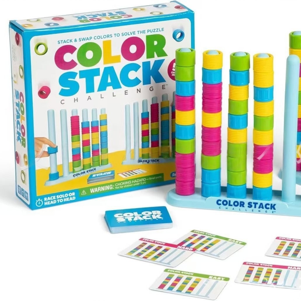 Color Stack Challenge: Ein unterhaltsames und rasantes Farbpuzzlespiel