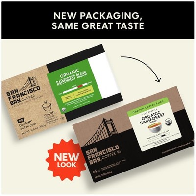 Organic Rainforest Blend Coffee Pods 80 ct