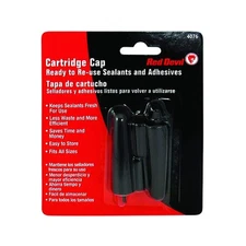 Red Devil 4076 Caulk Cartridge Caps, Black 1 Count (Pack of 1), 
