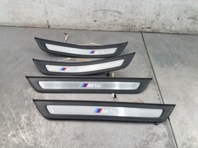 2019 BMW M5 F90 Illuminated Door Sill Trim Cover Set #7903 S1