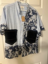 Upcycled Blue Vintage XL Duster