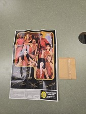 1984 Solid Gold Dancers Poster  Post Super Sugar Crisp - Black Background Sealed