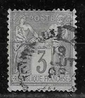 Used France Stamp - No. 87 - Price €3
