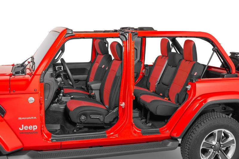 New Diver Down Front and Rear Neoprene Seat Covers for 20-25 Jeep JK, JL, JT 