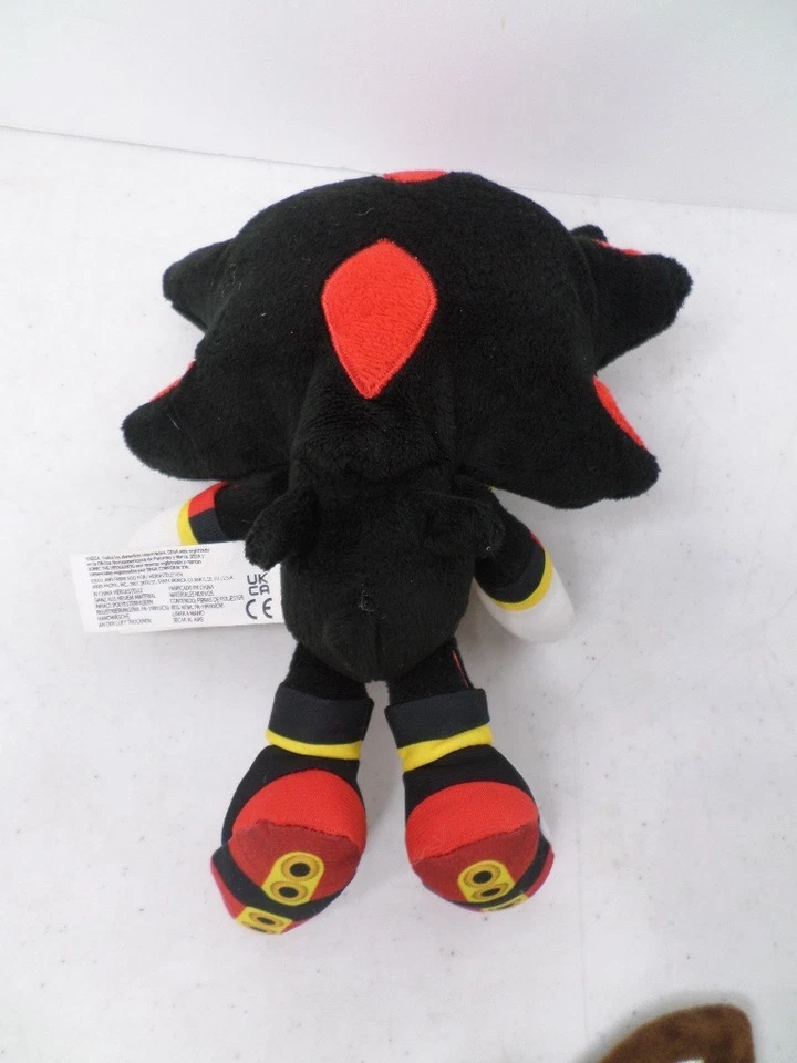 Sonic The Hedgehog: Shadow 9 Inch Plush Jakks Pacific 2023 - Image 2 of 4