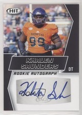 2019 Sage Hit Premier Draft Rookie Auto Black Khalen Saunders #A54 Auto 0w8