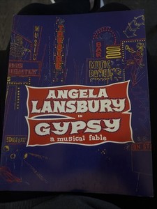Vintage 1973 Piccadilly Theatre Programme.  Angela Lansbury in Gypsy ~  28 pages