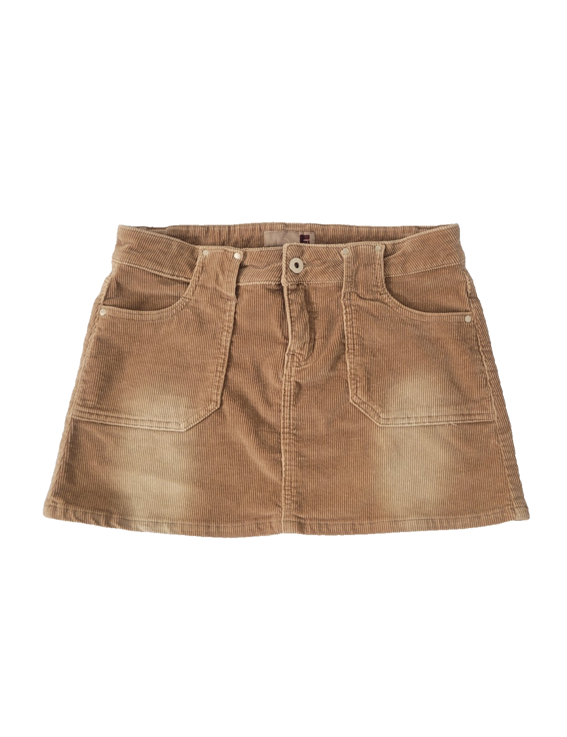 Vintage Y2k Forever 21 Corduroy Stonewashed Micro Skirt Sz M Boho Forest Fairy