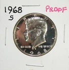 1968-S Proof Kennedy Half Dollar 40% Silver #CM