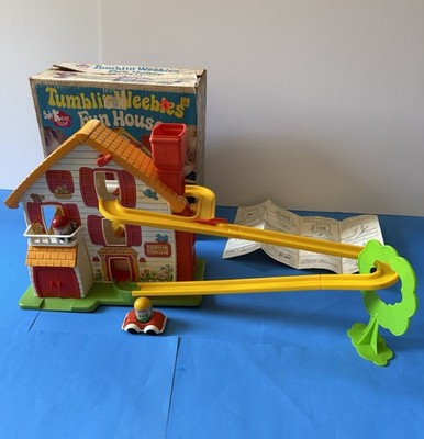 Rare 564 Romper Room Tumblin Weebles Fun House Complete With Box Hasbro 1978 EXC