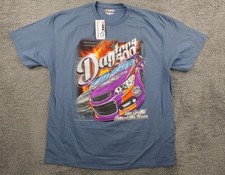 Daytona 500 Shirt Mens XL Blue NASCAR Auto Racing 2015 Sprint Cup Graphic Tee