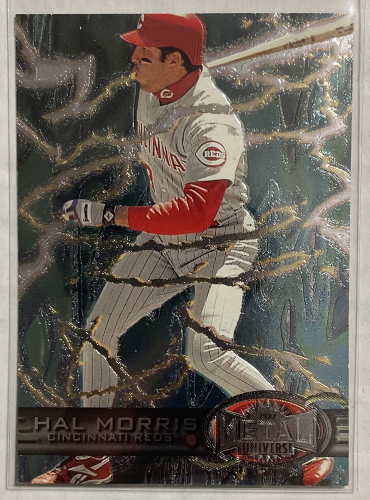 1997 Fleer Metal Baseball Hal Morris Base Card #48 Complete Your Set! ⚾️
