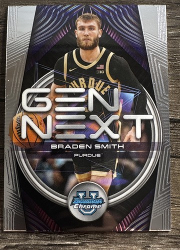2025-26 Bowman Braden Smith #GN-15 Gen Next Chrome Boilermakers