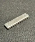 6.72 OZT SILVER BAR Ingot / Refined Sterling, hand poured (~98% purity via XRF)