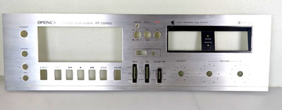 Sharp Optonica RT-2050U Cassette Tape Deck -Front Plate Only