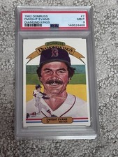 PSA 9 MINT BASEBALL CARD 1982 DONRUSS DWIGHT EVANS DIAMOND KINGS BOSTON RED SOX