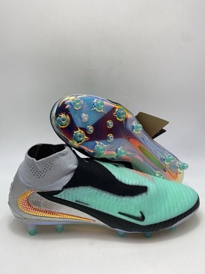 Size 10 - Nike Phantom 6 Elite AG High Chrome Black for sale