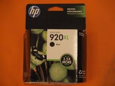 Genuine OEM HP 920XL CD975AN Black Ink Cartridge Expired