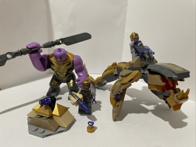 LEGO Marvel Super Heroes Minifigures Lot of 3 - Thanos + Chitari Dragon + Power