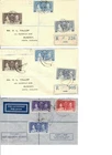 British Commonwealth Omnibus 1937 Coronation First Day Cover FDC Various (25)