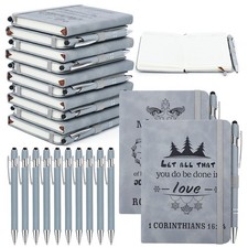 10 Sets Christian Gifts Bulk Prayer Journal Hardcover Lined Notebooks Christi...